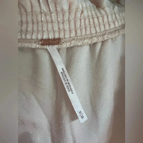 Free people Terese Velour Crop Top size M nwot - Picture 5 of 12